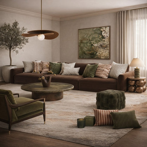 Cojín Decorativo Cognac